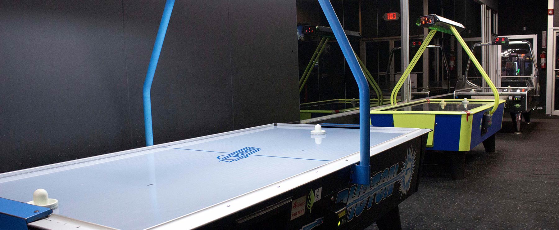 Air Hockey Tables at Sportime